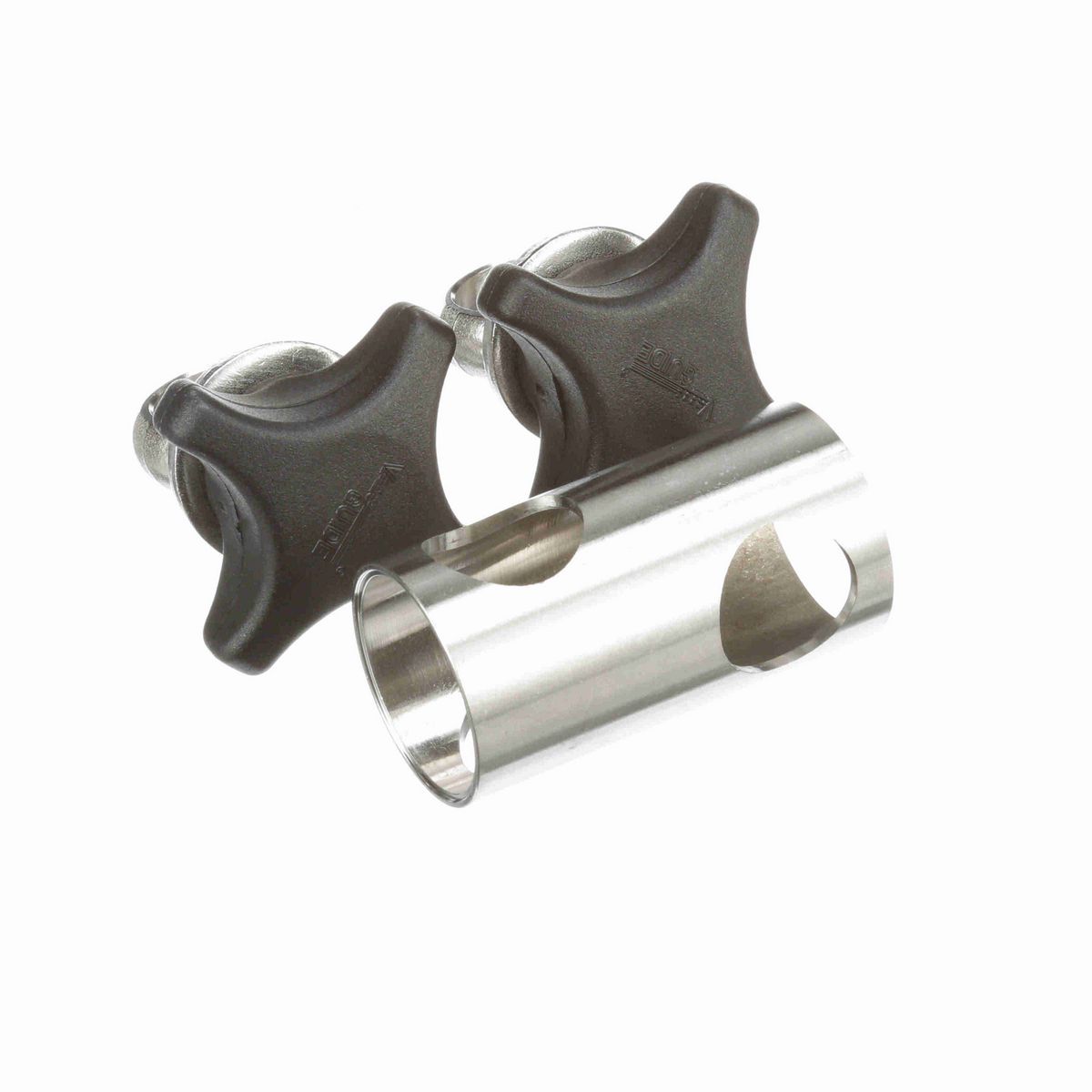 System Plast Cross Block for 3/4-in round x 3/4-in round w/ 2 Knobs - VG-621S-34-34