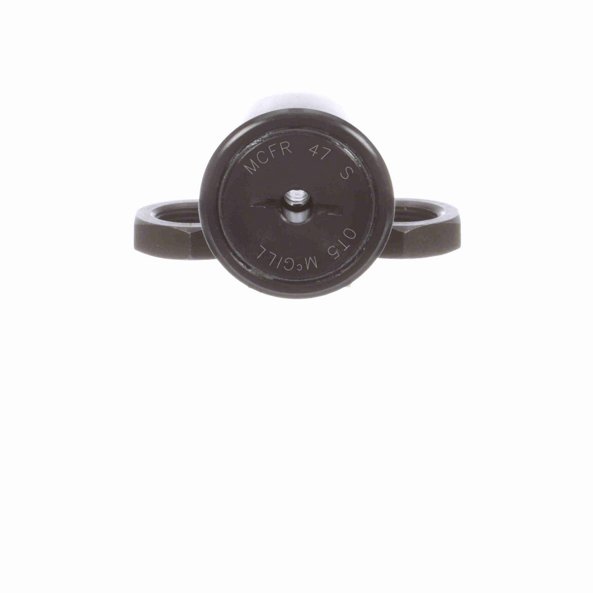 Опорный ролик с цапфой McGill CAMROL MCFRE 47 S, бочкообразный, с уплотнением, со шлицем под отвёртку, метрический