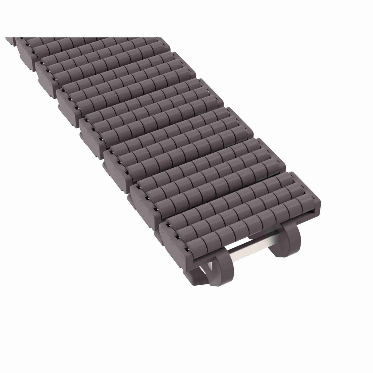 Rexnord 882TAB LBP Side-flexing Low Backline Pressure, Material: Brown High Performance, Width: 3.75in, Pitch: 1.5in - 81416901