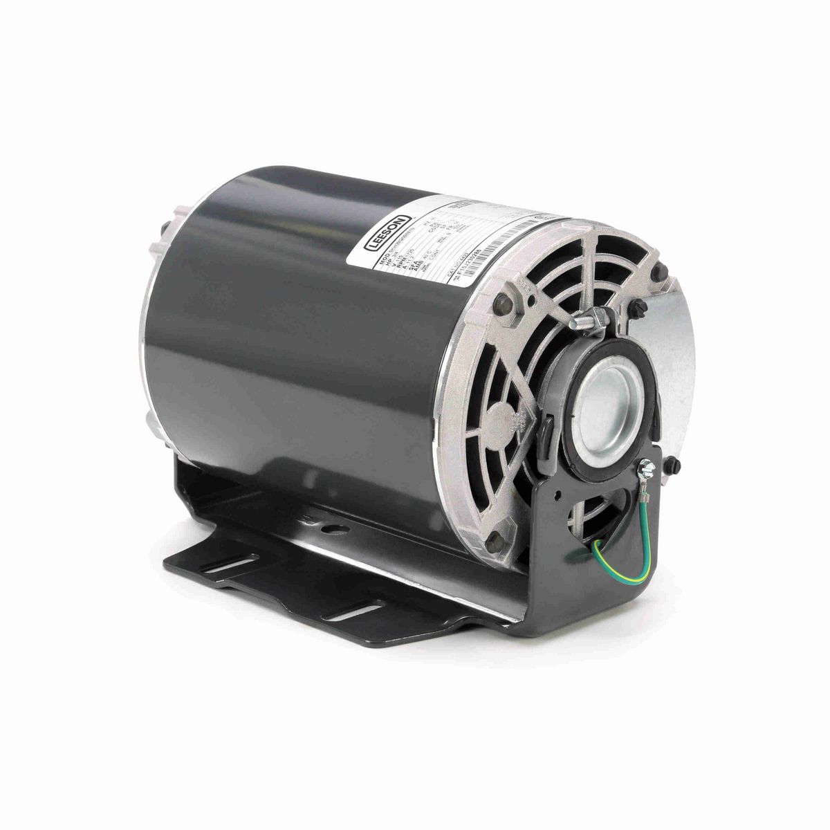 LEESON General Purpose Motor, 0.75 HP, 1 Ph, 60 Hz, 115 V, 1800 RPM, 56 Frame, DP - 4422