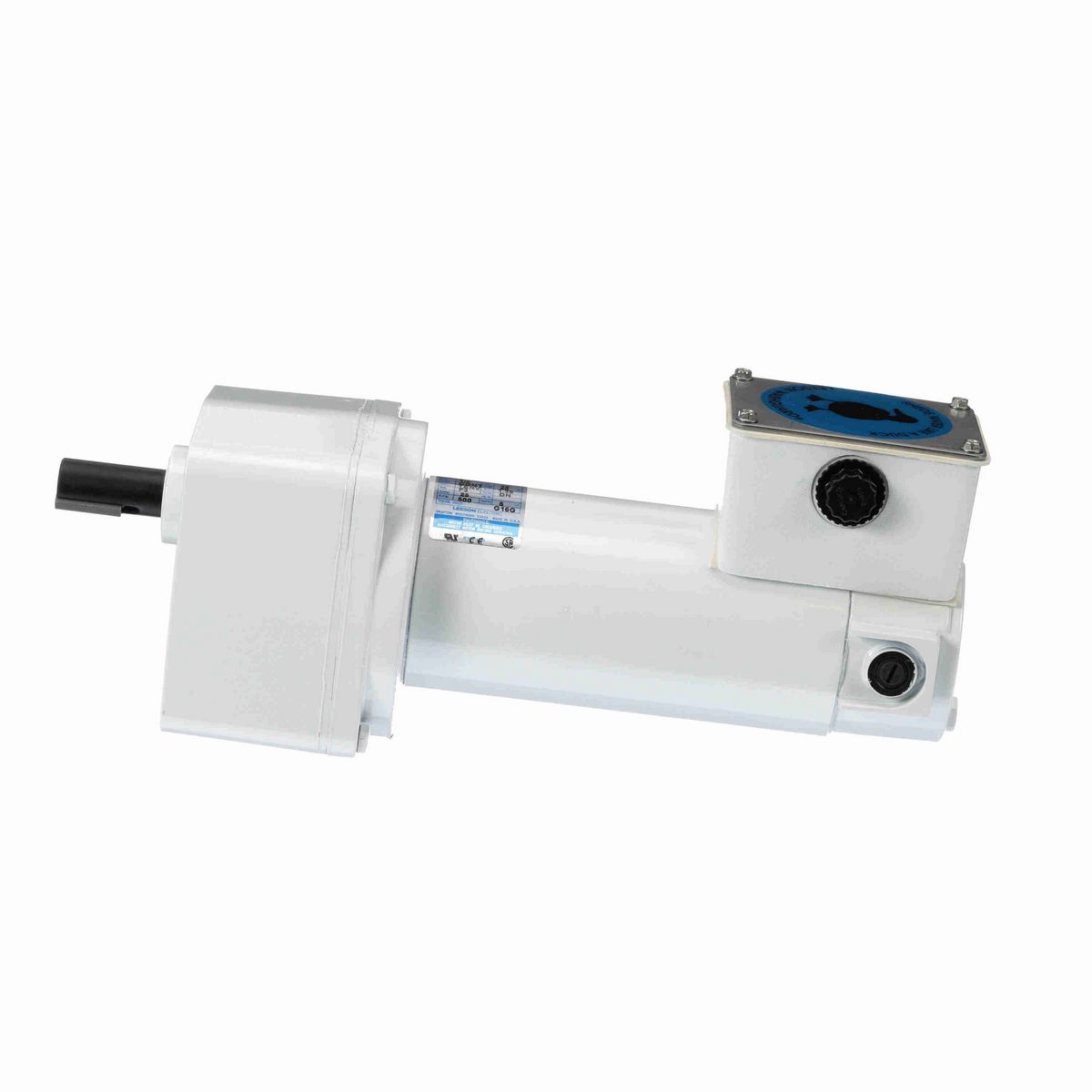 LEESON White Duck™ Parallel Shaft Gearmotor, 0.25 HP, 90 V, 500 RPM, 32 Frame - M1125272.00