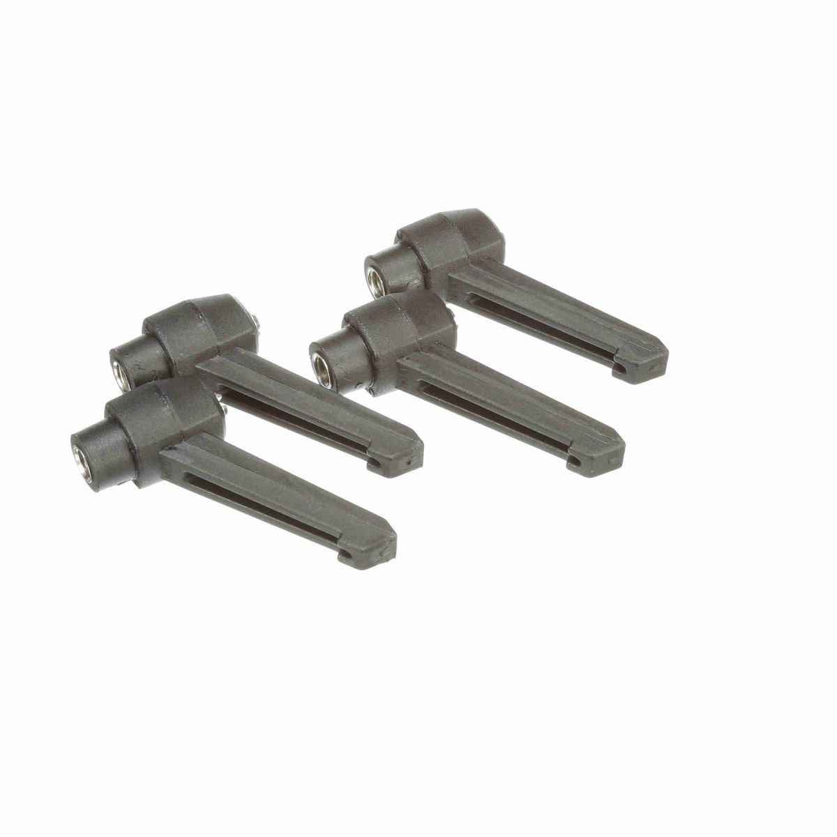 System Plast Ratchet Handle (Female); Thread: 5/16-18, Handle Length: 2.16-in, Color: Black - RH-20-BK-FS51618