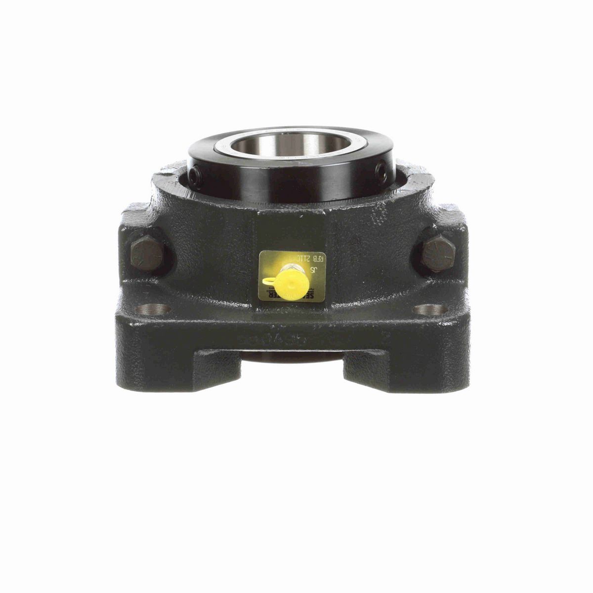 Sealmaster Mounted Cast Iron Four Bolt Flange Tapered Roller - 52100 Bearing Steel - Double Collar Mount Lock - RFB 211C