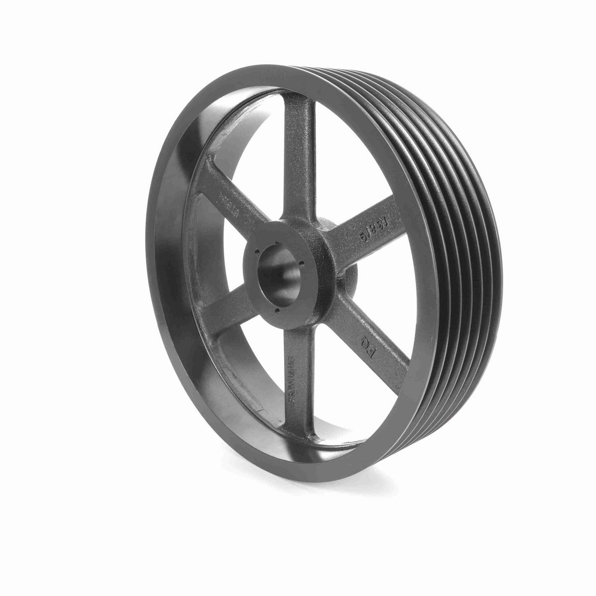 Browning 6 Groove Cast Iron Bushed Bore Multiple Sheave - 6TB184