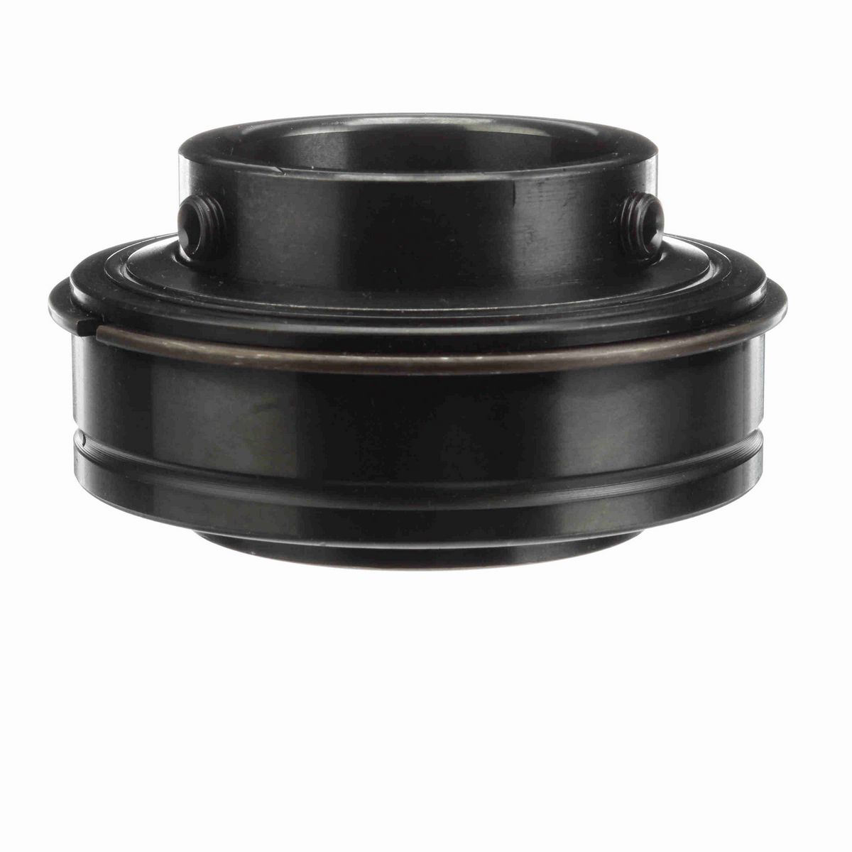 Sealmaster Mounted Insert Only Ball Bearing - 52100 Bearing Steel, Black Oxided - Setscrew Lock - ER-35