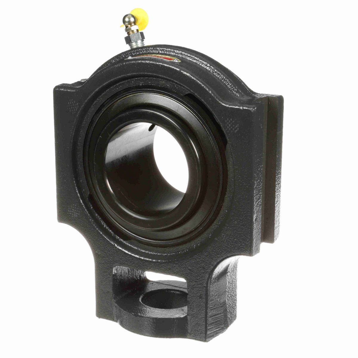 Sealmaster Mounted Cast Iron Wide Slot Take Up Ball Bearing - 52100 Bearing Steel, Black Oxided - Setscrew Lock - MST-48