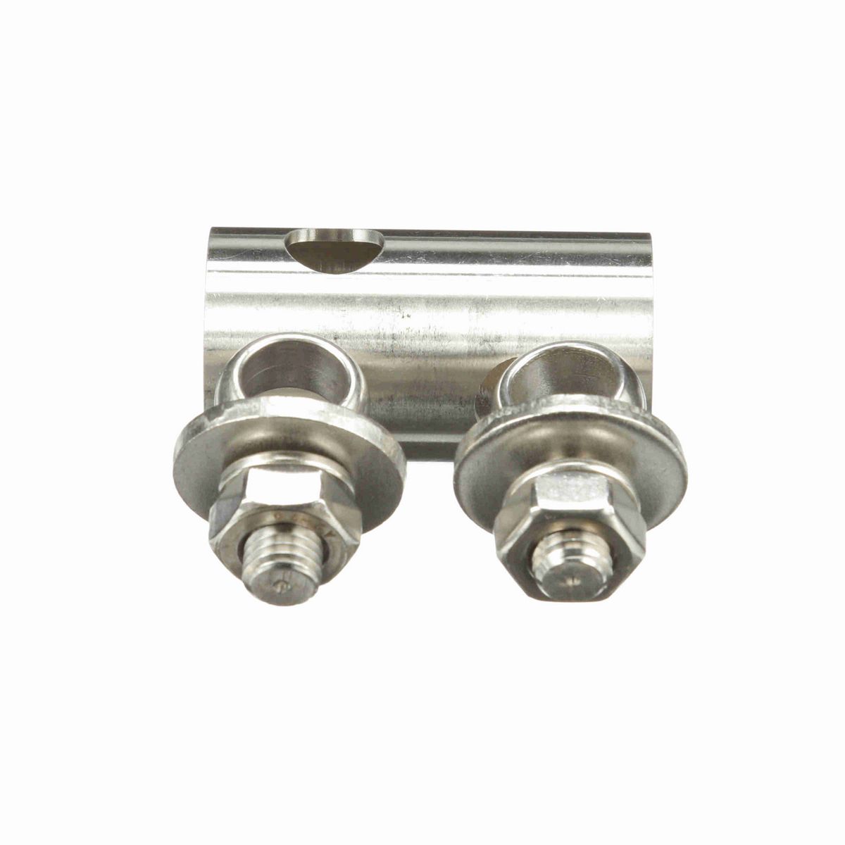 System Plast Cross Block for 1/2-in round x 1/2-in round w/ 2 Nuts - VG-621SNN-12-12