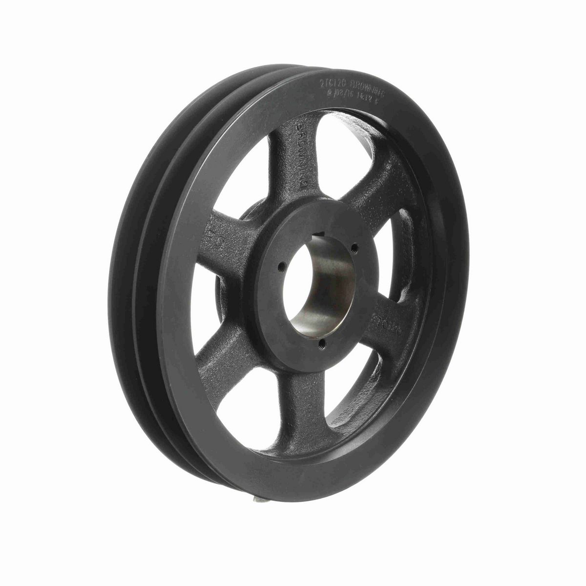 Browning 2 Groove Cast Iron Bushed Bore Multiple Sheave - 2TC120