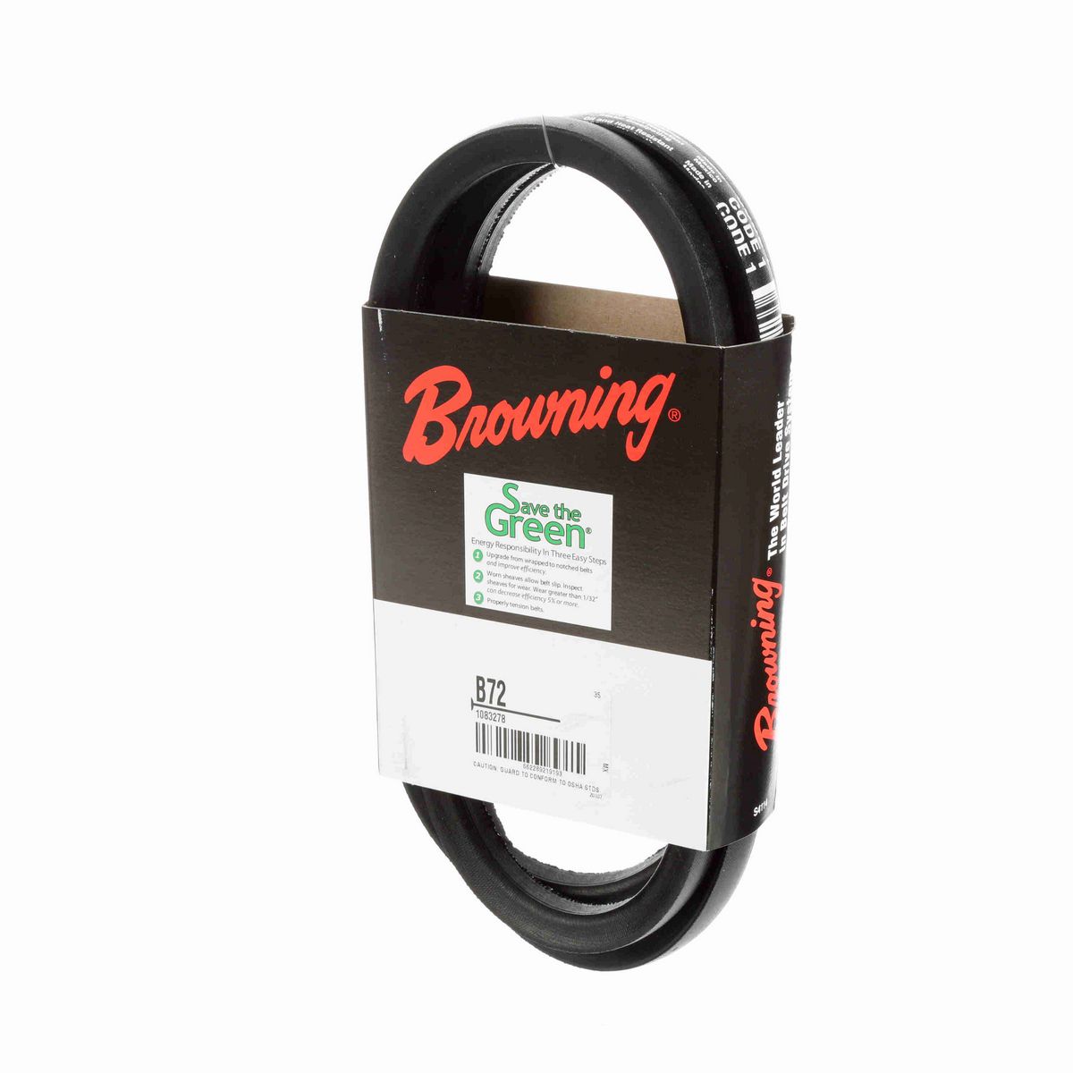 Browning Neoprene Wrapped Belt 95% Efficient - B72