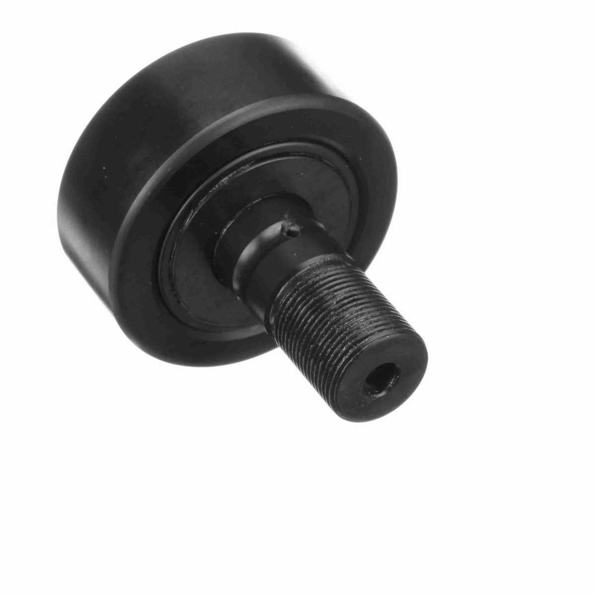 Опорный ролик с цапфой McGill CAMROL MCFD 72, бочкообразный, повышенной грузоподъемности, со щитком, со шлицем под отвёртку, метрический