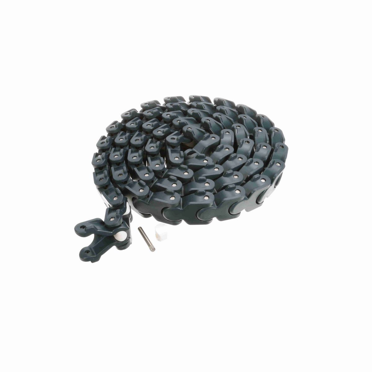 System Plast 1701TAB Side-flexing Solid Top, Material: NG evo (Gray Blue), Width: 53.1mm, Pitch: 50mm - NGE1701-TAB