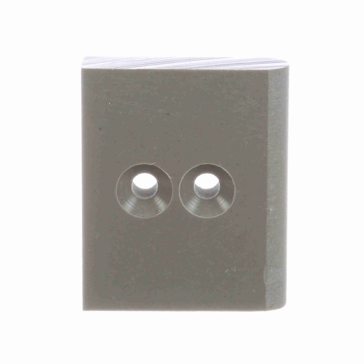 System Plast Nosebar for 2120/2121 series chains; Width: 3", Height: 0.75", Radius: 0.375" - NB2121-NS-300H