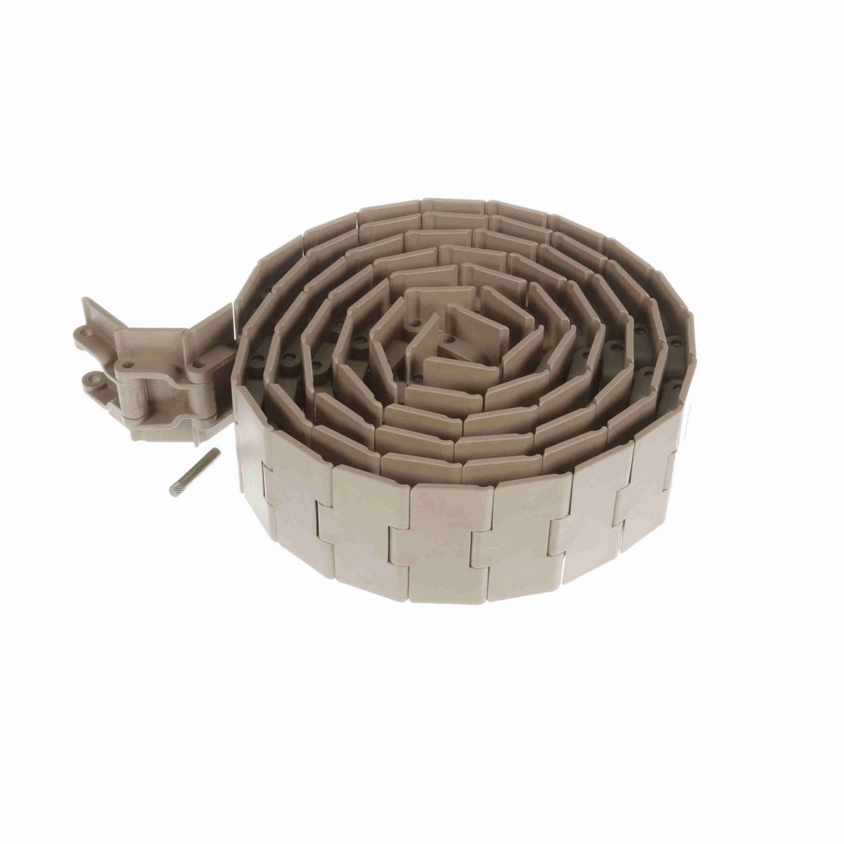 System Plast 828 Straight Running Solid Top, Material: Tan Low Friction, Width: 3.25in, Pitch: 1.5in - LF828-K325