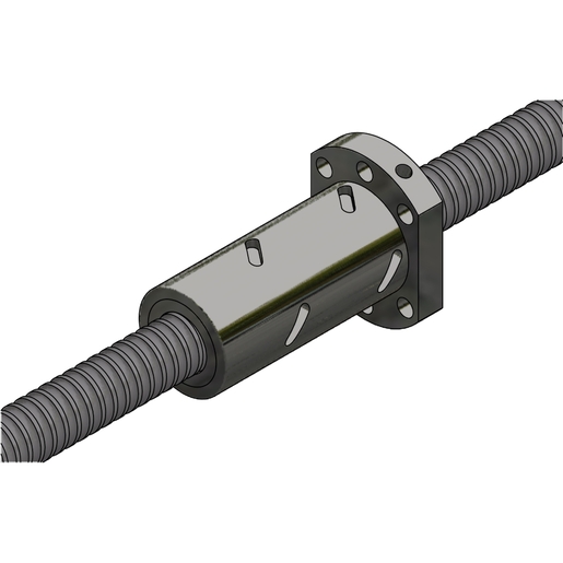 Гайка с фланцем SNR BNU08010RTWLL4B-B0