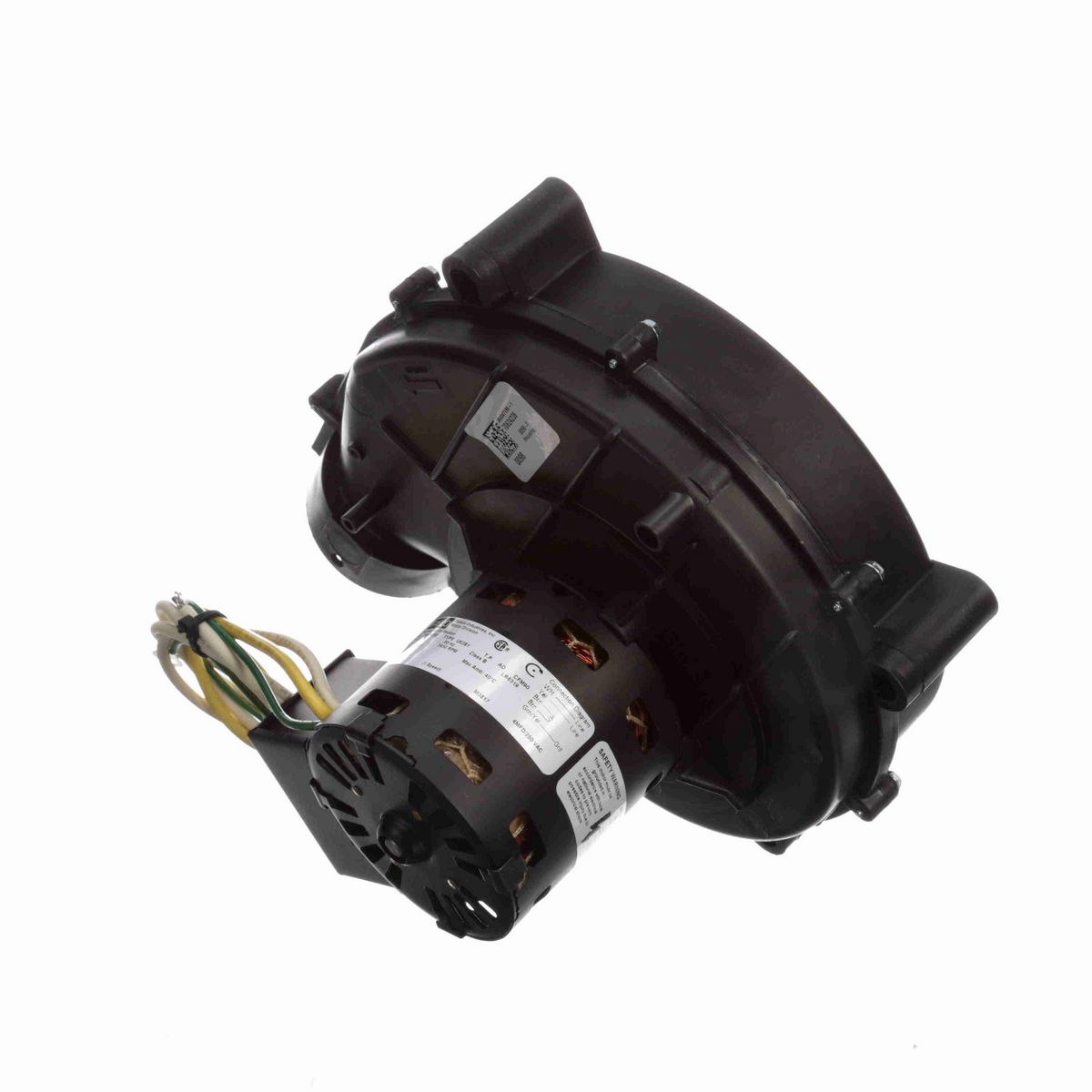 FASCO Round Outlet Permanent Split Capacitor OEM Replacement Draft Inducer Blower, 115 Volts, Flange: No - A137