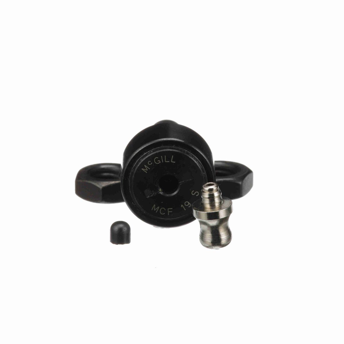 Опорный ролик с цапфой McGill CAMROL MCF 19 S, бочкообразный, с уплотнением, со шлицем под отвёртку, метрический