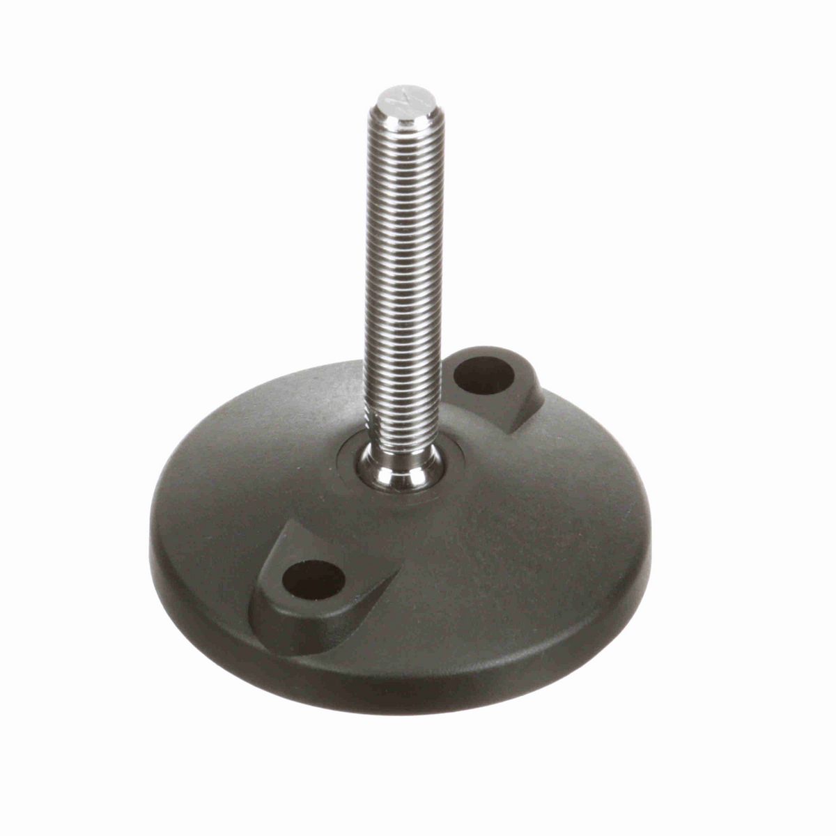 System Plast Articulating Plastic Leveler; Series: VG-511, Base Diameter: 4, Spindle Length: 2.92-mm, Thread: M16 - VG-511-02-SM16-L3