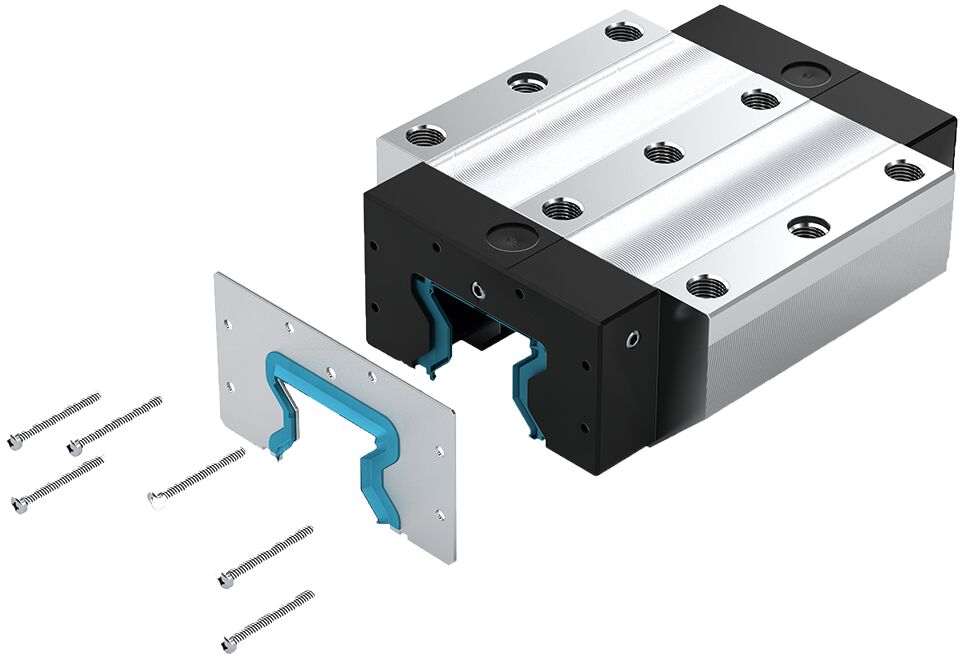 Переднее уплотнение для роликовых рельсовых систем Bosch Rexroth 65 SET [R181061000]