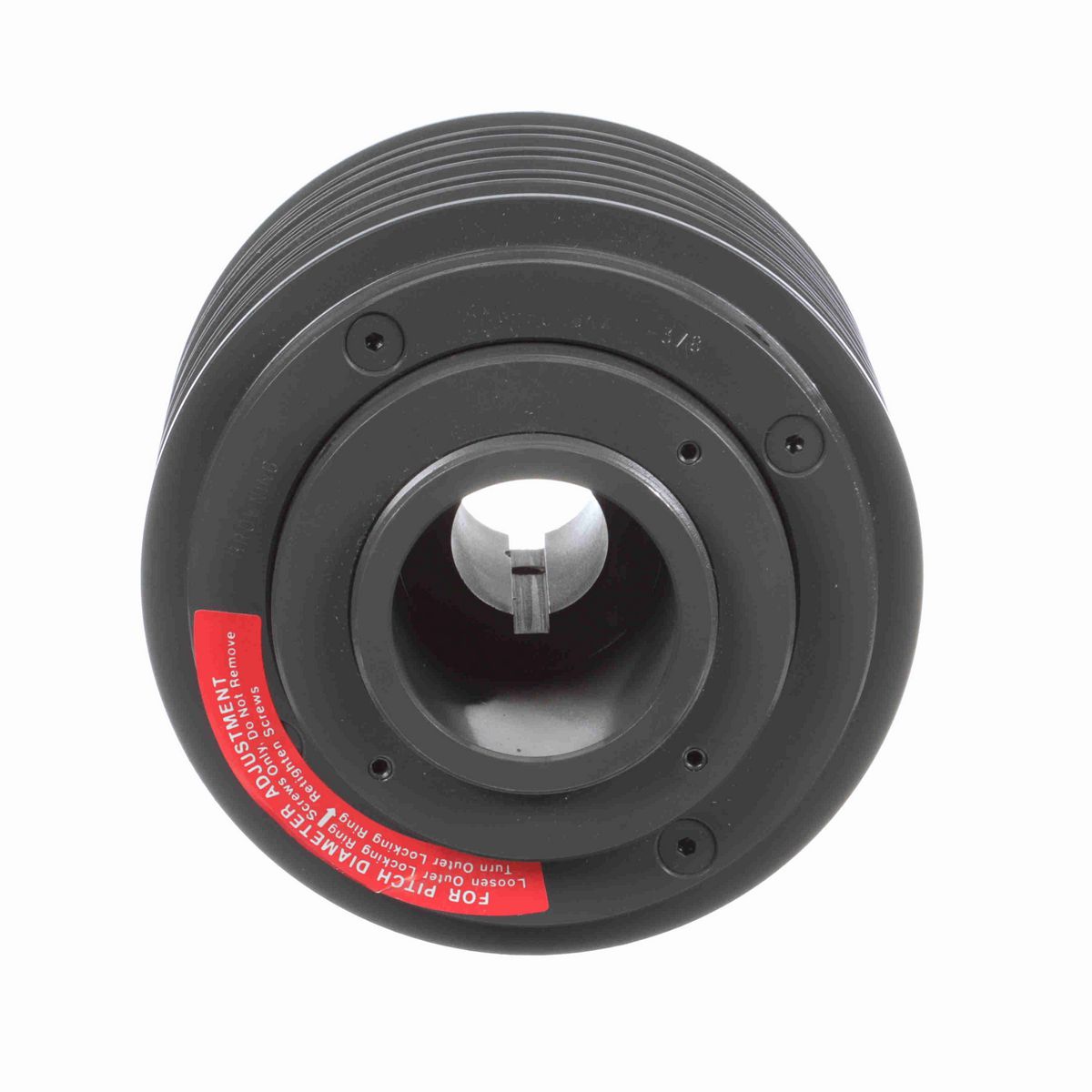 Browning 4 Groove Cast Iron Finished Bore Multiple Variable Pitch Sheave - 4MVP50B64X 1 3/8