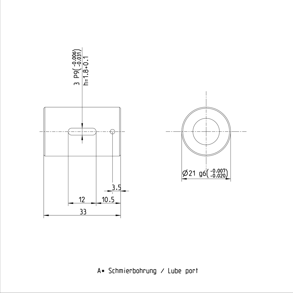 Одинарная цилиндрическая гайка Bosch Rexroth ZEM-E-K 12X10RX2-2 [R153249200]