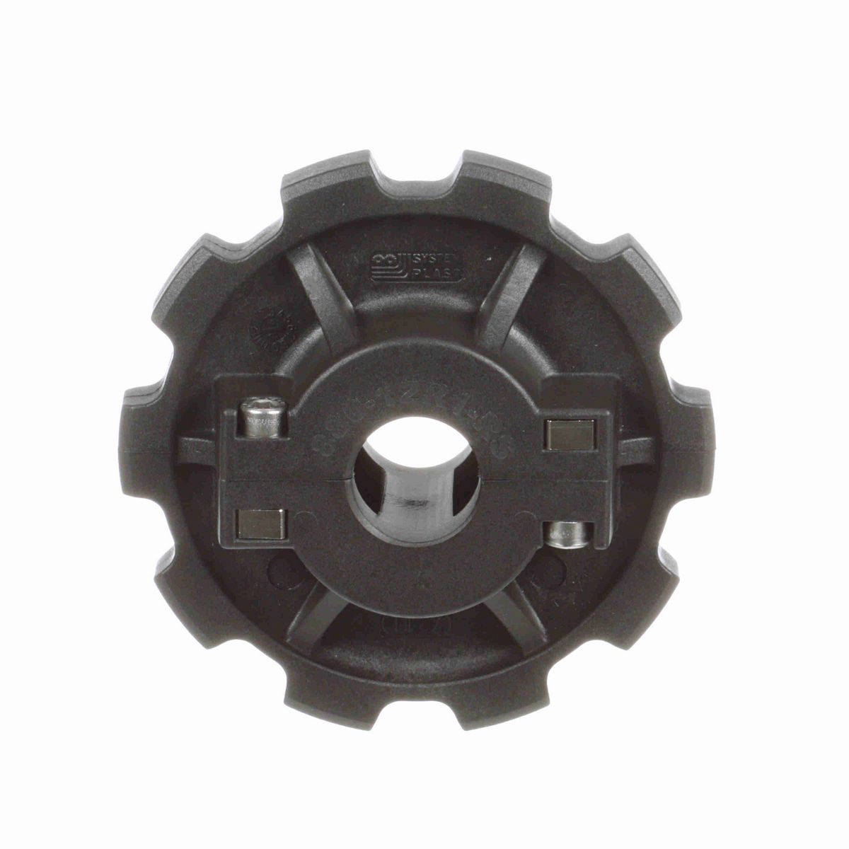 System Plast 880 Series Split Molded Sprocket with 10 Teeth and a 1in Round Idler Bore - 880-10R1-RS
