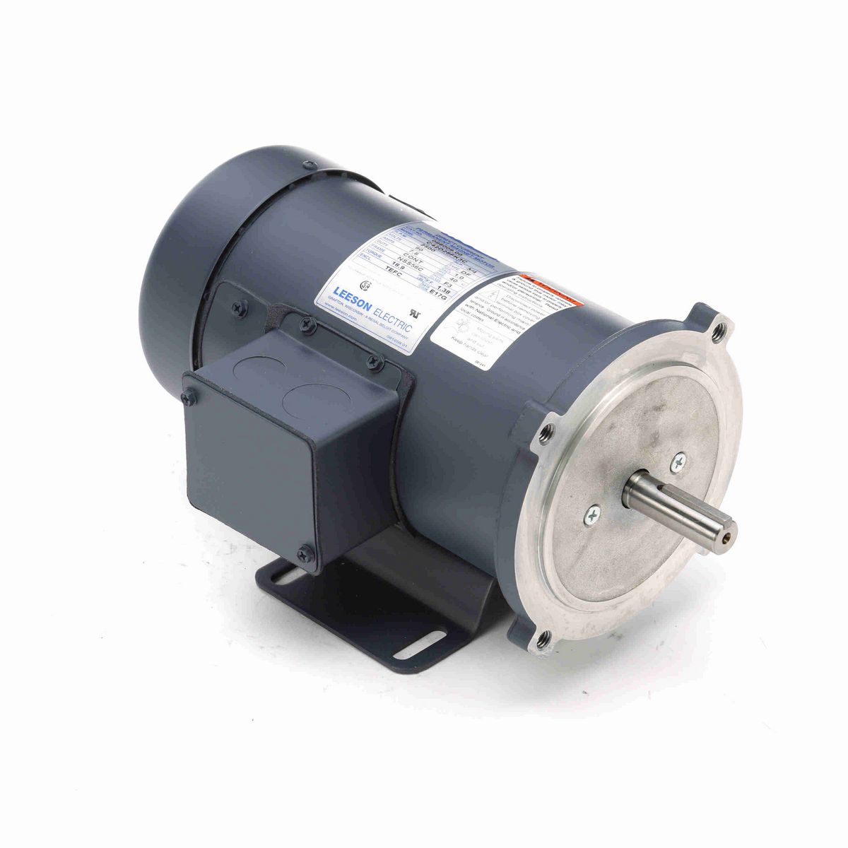 LEESON SCR Motor, 0.75 HP, 90 V, 2500 RPM, SS56C Frame, TEFC - 098009.00