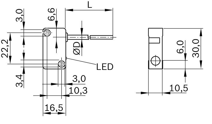 Датчик приближения Bosch Rexroth BES517-351-NO-C-03 [R345304001]
