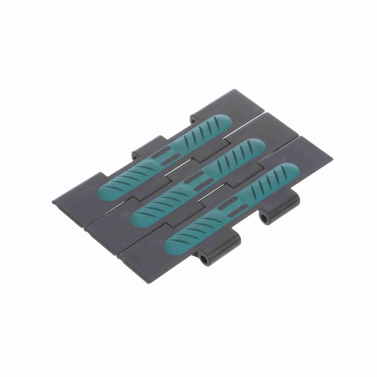 System Plast 821VG Straight Running SuperGrip™, Material: NG evo (Gray Blue), Width: 7.5in, Pitch: 1.5in - NGE821-K750VG