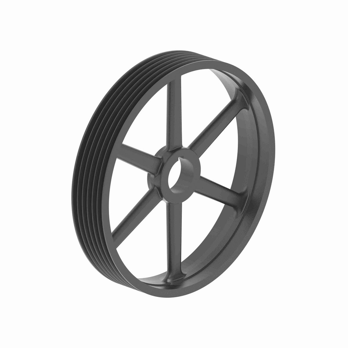 Browning 6 Groove Cast Iron Bushed Bore Multiple Sheave - 6B5V250