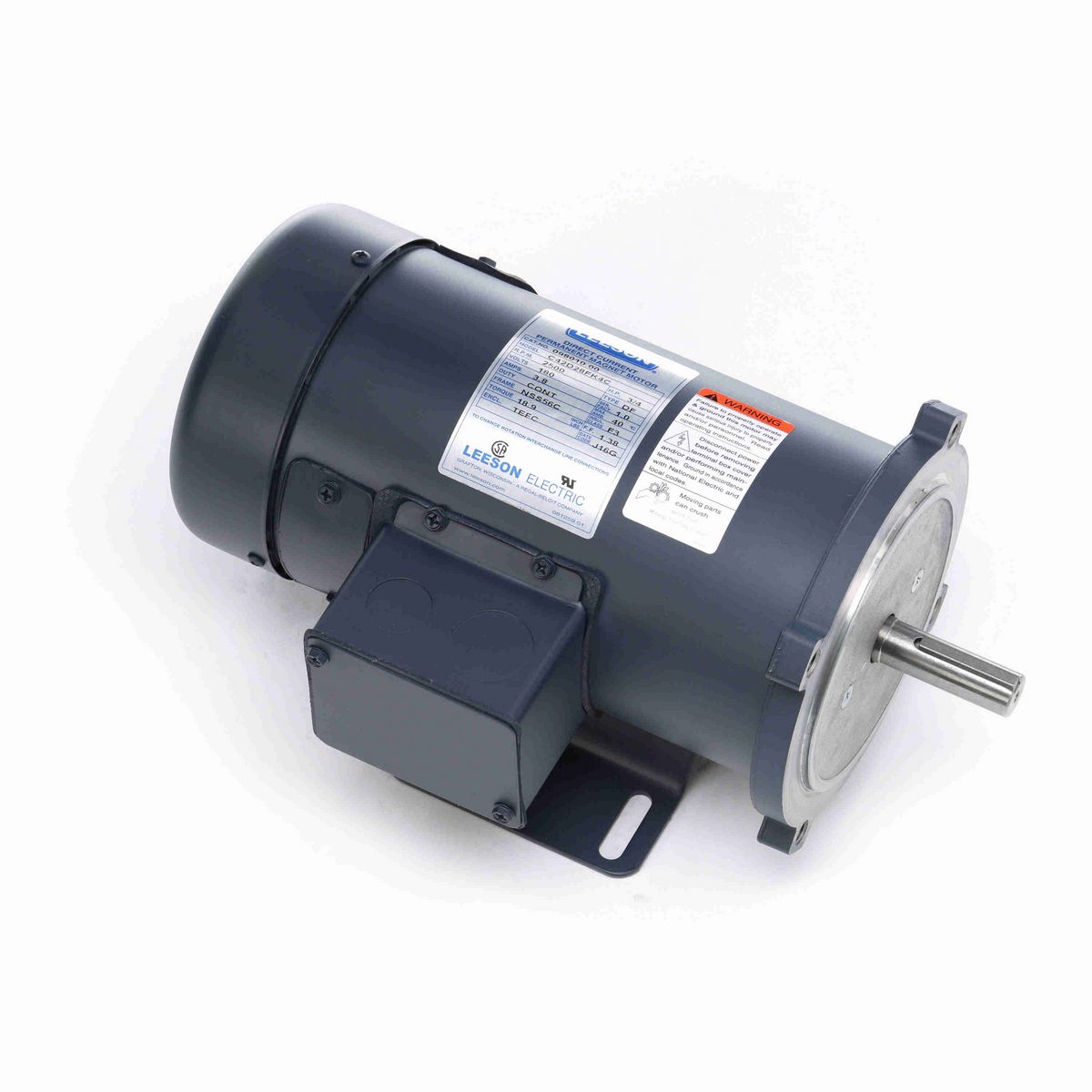 LEESON SCR Motor, 0.75 HP, 180 V, 2500 RPM, SS56C Frame, TEFC - 098010.00