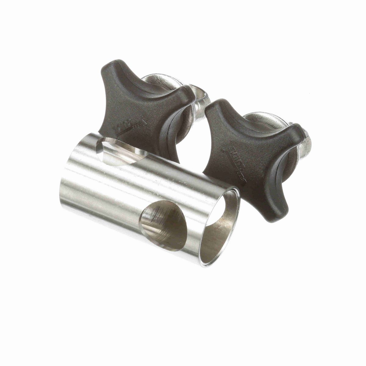 System Plast Cross Block for 3/4-in round x 3/4-in round w/ 2 Knobs - VG-621S-34-34