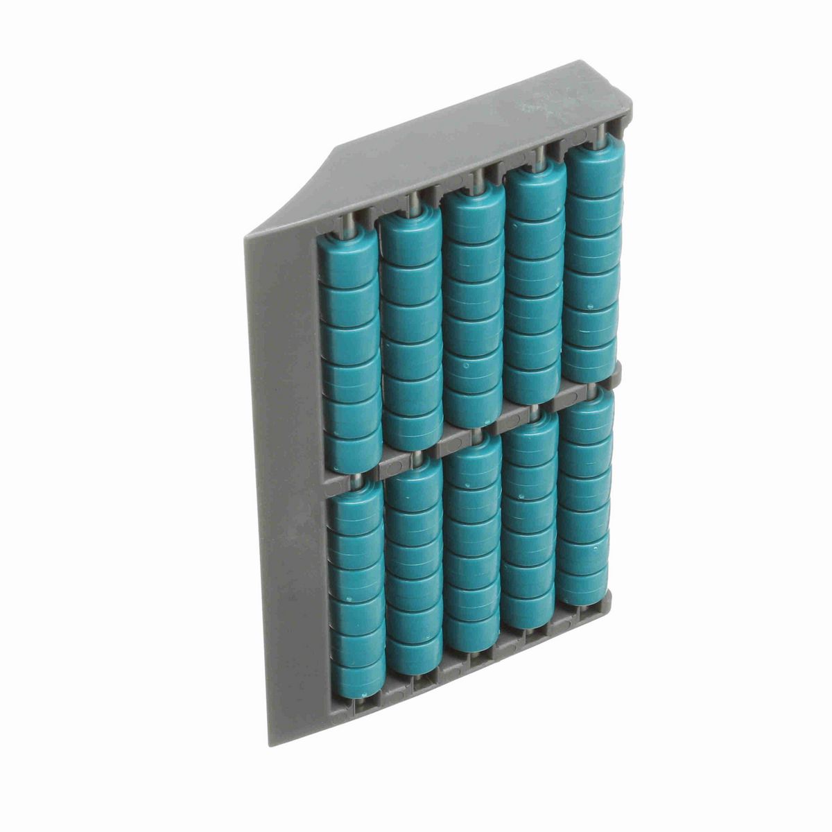 System Plast End Transfer Module; Width: 4.53-in, Length: 2.9-in, Height: 0.79-in, w/ 5 Type Standard rollers - TME-450R5MR-FM