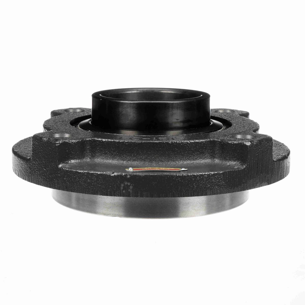 Sealmaster Mounted Cast Iron Flange Cartridge Ball Bearing - 52100 Bearing Steel, Black Oxided - Setscrew Lock - MFC-56