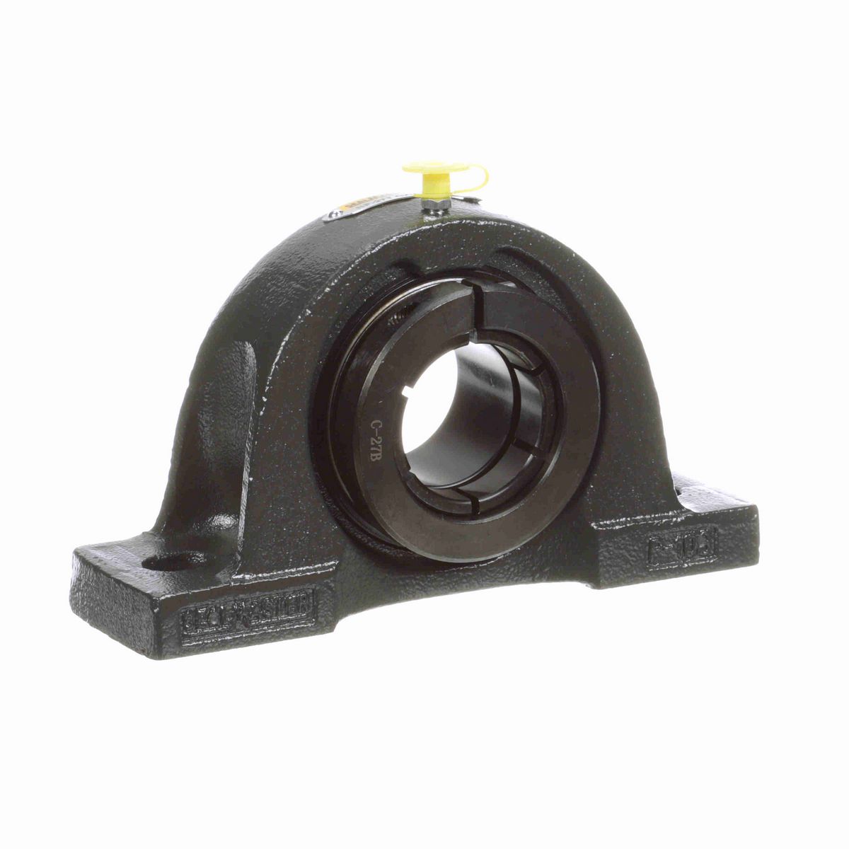Sealmaster Mounted Cast Iron Two Bolt Pillow Block Ball Bearing - 52100 Bearing Steel, Black Oxided - Concentric Lock - Air Handling Housing Fit, Noise Tested - NP-27T CXU