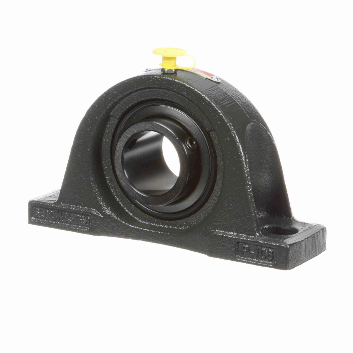 Sealmaster Mounted Cast Iron Two Bolt Low Base Pillow Block Ball Bearing - 52100 Bearing Steel, Black Oxided - Setscrew Lock - NPL-207
