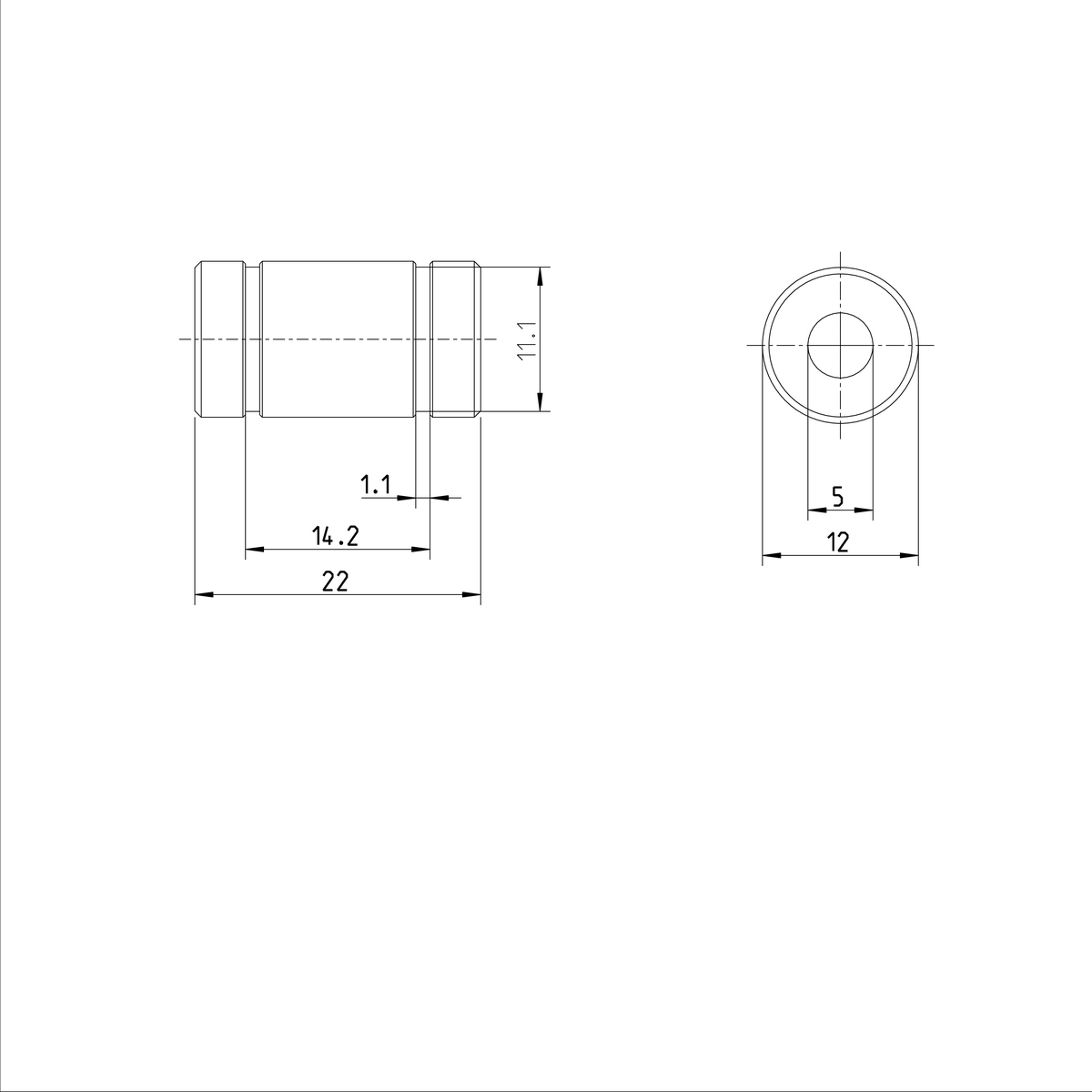 Стандартная линейная втулка Bosch Rexroth KBM-5-DD [R060230510]