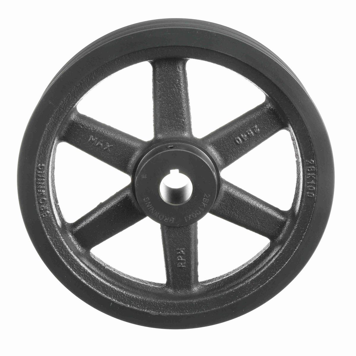 Browning 2 Groove Cast Iron FHP - Finished Bore Sheave - 2BK100X1