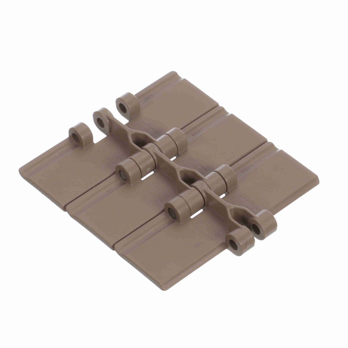 System Plast 820 Straight Running Solid Top, Material: Tan Low Friction, Width: 4.5in, Pitch: 1.5in - LF820-K450