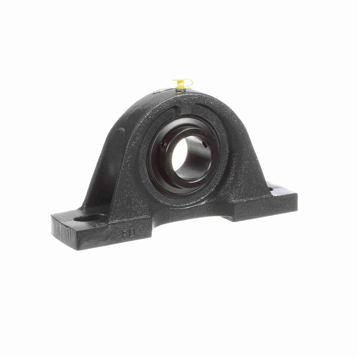 Sealmaster Mounted Cast Iron Two Bolt Pillow Block Ball Bearing - 52100 Bearing Steel, Black Oxided - Setscrew Lock - MHP-31