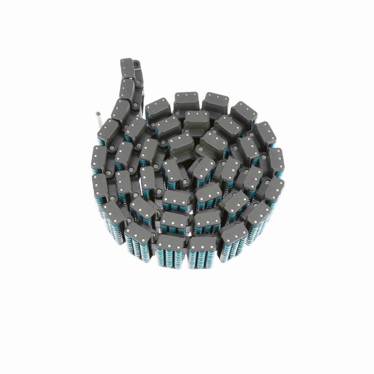 System Plast 879M LBP Side-flexing Low Backline Pressure, Material: Gray Low Friction, Width: 3.25in, Pitch: 1.5in - LFG879LBP-M-K325