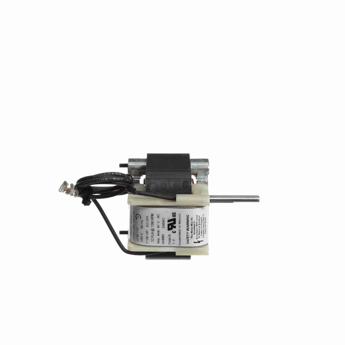 FASCO 1/150 HP C-Frame / Skeleton Motor, 2750 RPM, 240 Volts, , OAO - K101