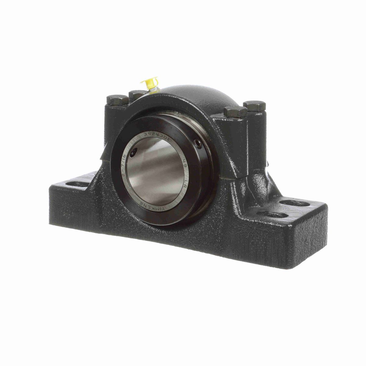 Sealmaster Mounted Cast Iron Four Bolt Pillow Block Tapered Roller - 52100 Bearing Steel - Double Collar Mount Lock - RPB 207-4