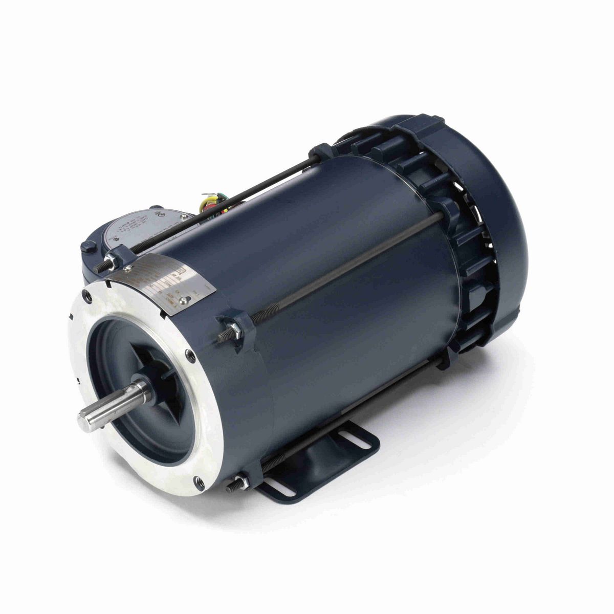 LEESON Explosion Proof Motor, 0.75 HP, 1 Ph, 60 Hz, 115/208-230 V, 1800 RPM, 56C Frame, EPFC - 116612.00
