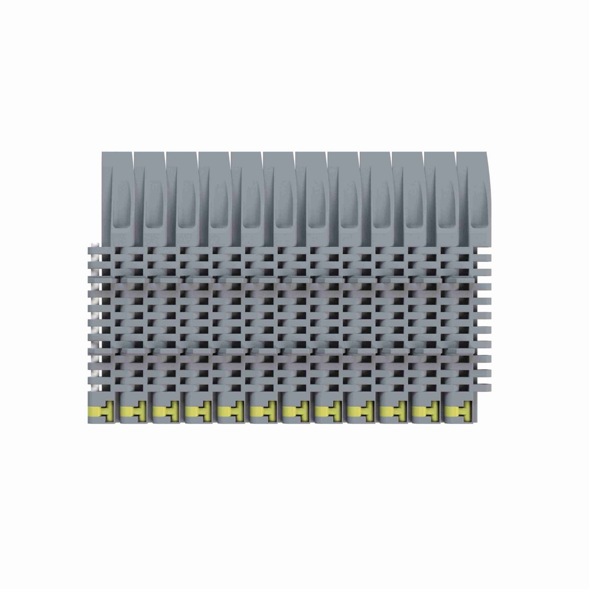 Rexnord 8505DTS Straight Running DTS®, Material: Silver Platinum Series™ X, Width: 4.5in, Pitch: 0.75in - 10295780