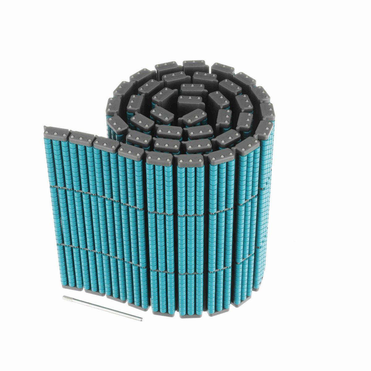 System Plast 821LBP Straight Running Low Backline Pressure, Material: Gray Low Friction, Width: 12in, Pitch: 1.5in - LFG821LBP-K1200