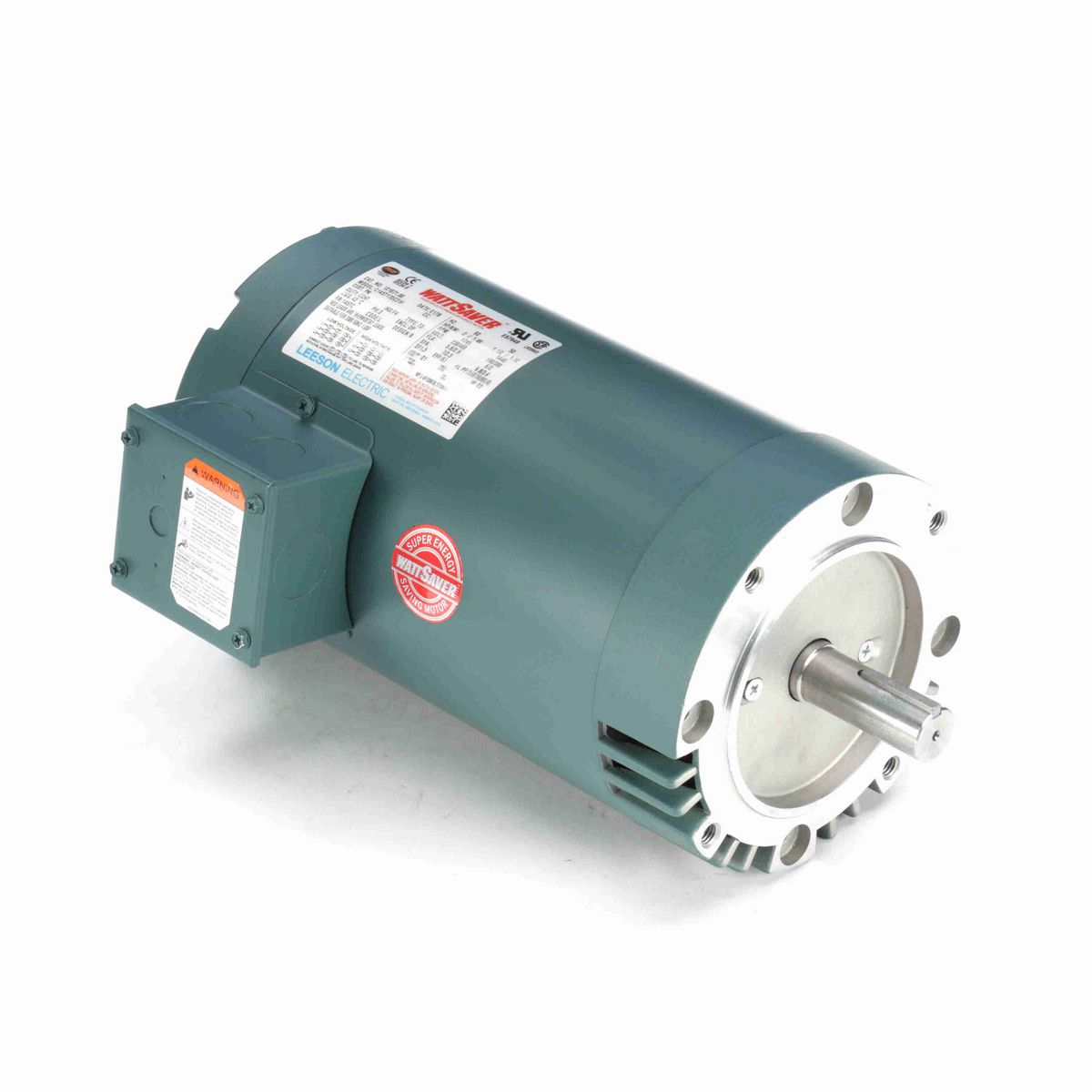 LEESON WATTSAVER® General Purpose Motor, 2 & 1.50 HP, 3 Ph, 60 & 50 Hz, 230/460 & 190/380 V, 1800 & 1500 RPM, 145TC Frame, DP - 121071.00