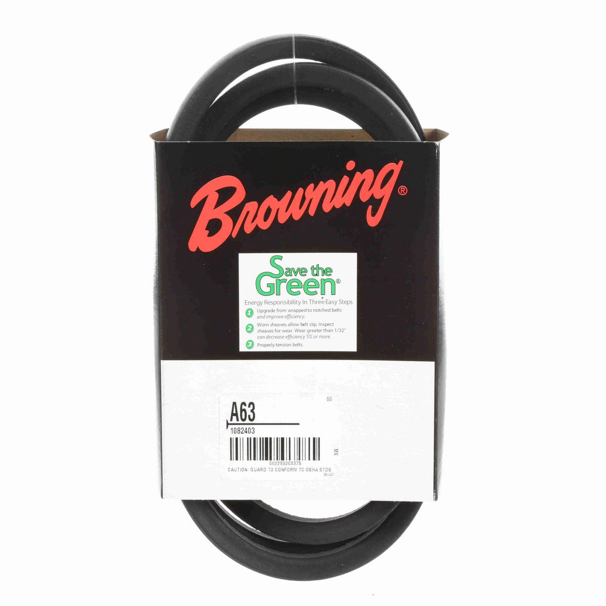 Browning Neoprene Wrapped Belt 95% Efficient - A63