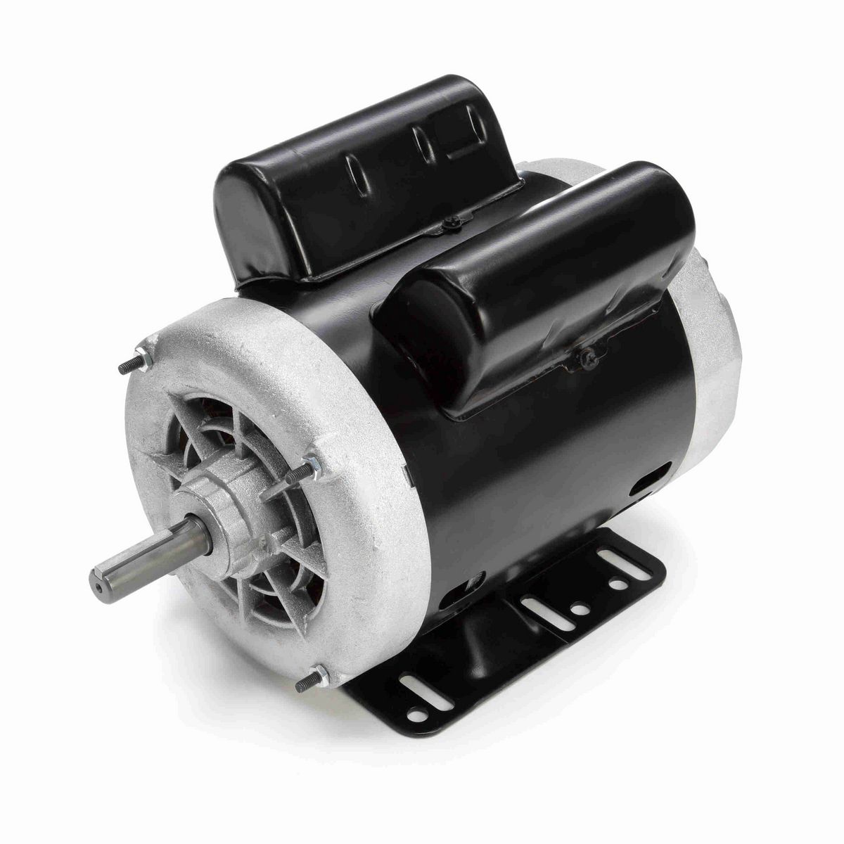 LEESON General Purpose Motor, 0.50 HP, 1 Ph, 60 Hz, 115/230 V, 1200 RPM, 56 Frame, DP - C1263A