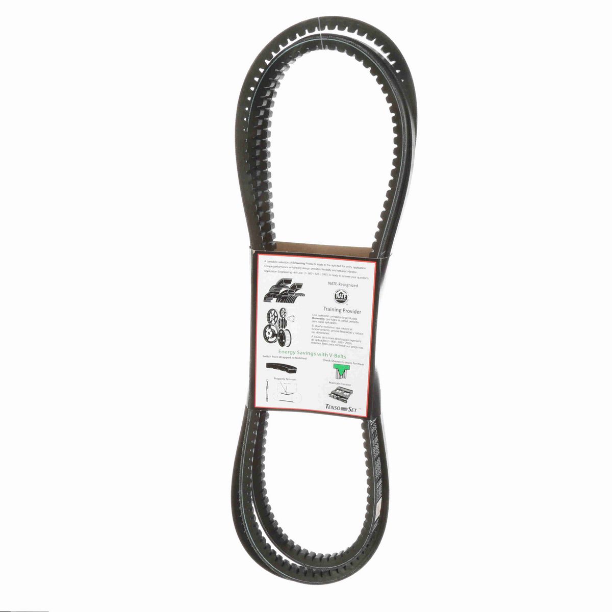 Browning EPDM Notched Belt 98% Efficient - BX140