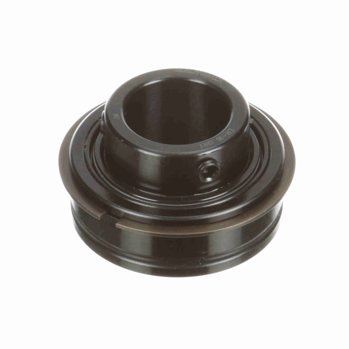 Sealmaster Mounted Insert Only Ball Bearing - 52100 Bearing Steel, Black Oxided - Setscrew Lock - High Contamination - ER-16 DRT